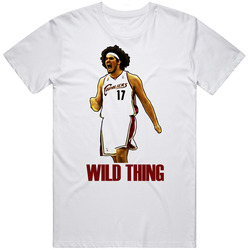 Anderson Varejao Cleveland Retro Graphic Unisex Cotton White Classic T Shirt