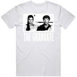 The Graduate Movie Retro Graphic Unisex Cotton White Classic T Shirt