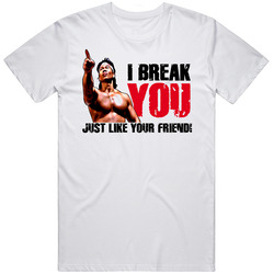 Chung Li Bloodsport Movie Retro Graphic Unisex Cotton White Classic T Shirt