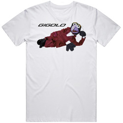 The Muppets Gonzo The Gigolo Retro Graphic Unisex Cotton White Classic T Shirt