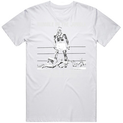 Muhammad Ali Boxing Retro Graphic Unisex Cotton White Classic T Shirt