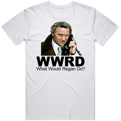 Di Jack Regan The Sweeney Retro Graphic Unisex Cotton White Classic T Shirt