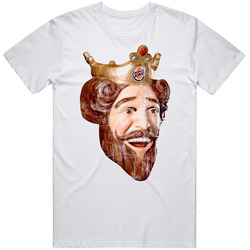 The Burger King Mascot Retro Graphic Unisex Cotton White Classic T Shirt