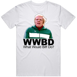 What Would Biff Tannen Do Back To The Future Retro Graphic Unisex Cotton White Classic T Shirt