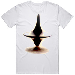 Inception Totem Spinning Top Movie Retro Graphic Unisex Cotton White Classic T Shirt