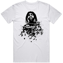 Krs One The Teacher Rapper Retro Graphic Unisex Cotton White Classic T Shirt