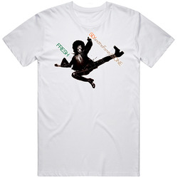Sly And The Family Stone Retro Graphic Unisex Cotton White Classic T Shirt