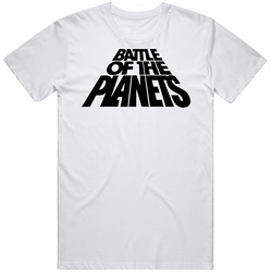 Battle Of The Planets Retro 80s Cartoon Retro Graphic Unisex Cotton White Classic T Shirt