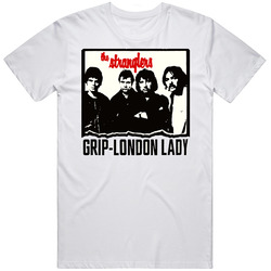 Stranglers 70s Music Rock Retro Graphic Unisex Cotton White Classic T Shirt