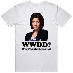 What Would Deb Do Dexter Debra Morgan Retro Graphic Unisex Cotton White Classic T Shirt