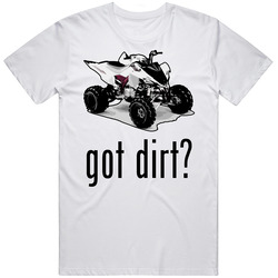 Got Dirt Atv Offroading Enthusiast Retro Graphic Unisex Cotton White Classic T Shirt