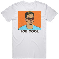 Joe Burrow Joe Cool Sunglasses Fan Cincy Football Retro Graphic Unisex Cotton White Classic T Shirt
