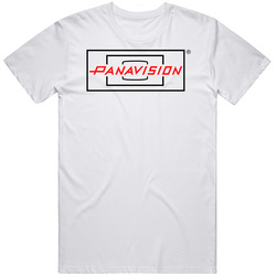 Panavision Retro Graphic Unisex Cotton White Classic T Shirt