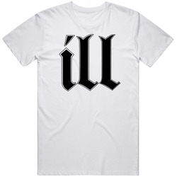 Ill Nas Retro Graphic Unisex Cotton White Classic T Shirt