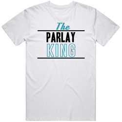 The Parlay King Gambling Terms Retro Graphic Unisex Cotton White Classic T Shirt