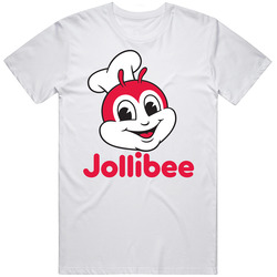 New From Us Jollibee New Hot Design Retro Graphic Unisex Cotton White Classic T Shirt