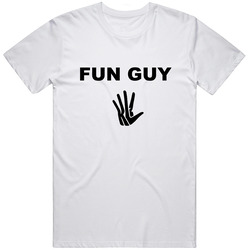 Kawhi Leonard Fun Guy Toronto Raptors Cool Nba Fan Retro Graphic Unisex Cotton White Classic T Shirt