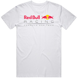 Red Bull Racing F1 Formula One Sports Pig In Retro Graphic Unisex Cotton White Classic T Shirt