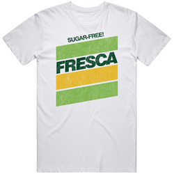 Fresca, T-Shirt, Soda, Pop, Soft-Drink, Sugar-Free, Grunge Retro Graphic Unisex Cotton White Classic T Shirt