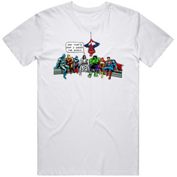 Hero1 White Retro Graphic Unisex Cotton White Classic T Shirt