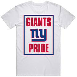 New York Giants T Shirt Giants Pride Football Sports Fan Tee Retro Graphic Unisex Cotton White Classic T Shirt