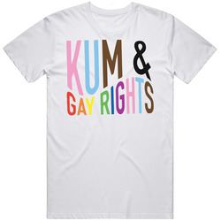 Kum And Gay Rights Kum And Go Retro Graphic Unisex Cotton White Classic T Shirt
