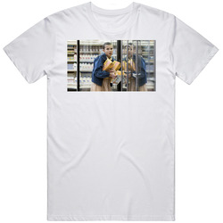 Eleven Loves Eggos Funny Stranger Things Retro Graphic Unisex Cotton White Classic T Shirt
