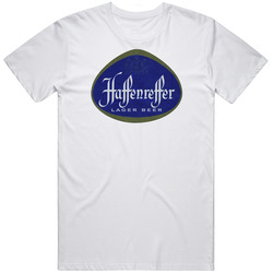 Haffenreffer Brewery Label Logo Defunct Brewery Company Beer Fan Gift Idea Retro Graphic Unisex Cotton White Classic T Shirt