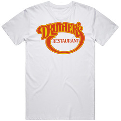 Druther's Classic Retro Fast Food Restaurant Logo Fan Foodie Food Retro Graphic Unisex Cotton White Classic T Shirt