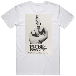 Putney Swope Vintage 1969 Popular Blaxploitation Movie Fan Retro Graphic Unisex Cotton White Classic T Shirt