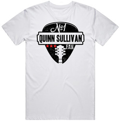 Number One Quinn Sullivan Legendary Guitarist Bass Guitar Player Fan Retro Graphic Unisex Cotton White Classic T Shirt