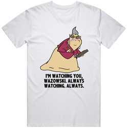 Monsters Inc Roz Im Watching You Wazowski Favorite Movie Quotes Retro Graphic Unisex Cotton White Classic T Shirt