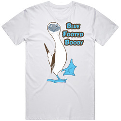 Rare Blue Footed Booby T Shirt Unisex Xsm-6xl Animal World Wildlife Retro Graphic Unisex Cotton White Classic T Shirt