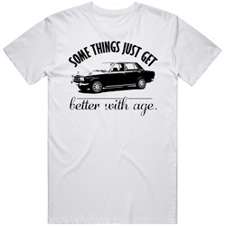1968 Datsun 510 Better With Age Vintage Car Retro Graphic Unisex Cotton White Classic T Shirt