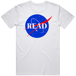 Read Tech Terms Custom Nasa Parody Customizable Retro Graphic Unisex Cotton White Classic T Shirt