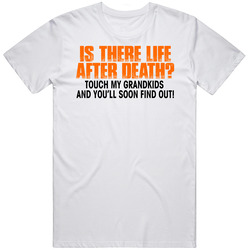 Don't Touch Retro Graphic Unisex Cotton White Classic T Shirt