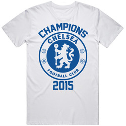 Champions Chelsea Retro Graphic Unisex Cotton White Classic T Shirt