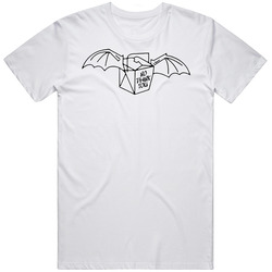 No Thank You Chinese Takeout Bat 2020 Retro Graphic Unisex Cotton White Classic T Shirt