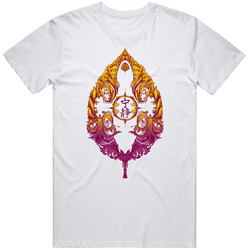 Serenity Victoriana Colour Retro Graphic Unisex Cotton White Classic T Shirt
