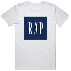 Gap Rap Retro Graphic Unisex Cotton White Classic T Shirt