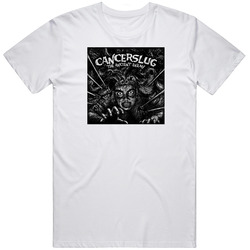 Cancer Slug5 - 2200x3000 Retro Graphic Unisex Cotton White Classic T Shirt