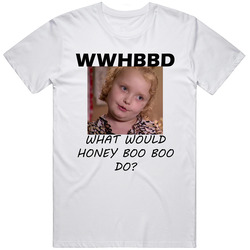 Here Comes Honey Boo Boo Retro Graphic Unisex Cotton White Classic T Shirt