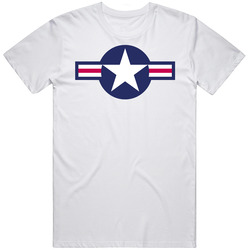 Us Air Force Retro Retro Graphic Unisex Cotton White Classic T Shirt