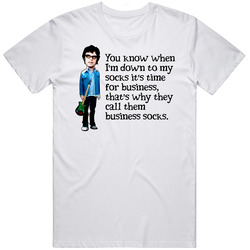 Jermaine Quote Flight Of The Conchords Retro Graphic Unisex Cotton White Classic T Shirt