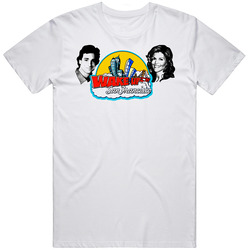 Wake Up San Francisco Full House Retro Graphic Unisex Cotton White Classic T Shirt