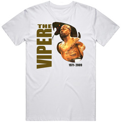 Vernon Forrest Champion Boxer Hero Tribute The Viper Retro Graphic Unisex Cotton White Classic T Shirt
