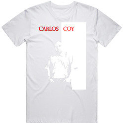 Carlos Coy South Park Mexicans Hip Hop (2).jpg Retro Graphic Unisex Cotton White Classic T Shirt