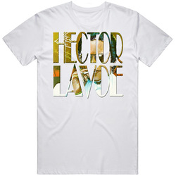 Hector Lavoe Mexican cincert music black (2).jpg Retro Graphic Unisex Cotton White Classic T Shirt