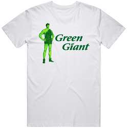Green Giant Corn Retro Graphic Unisex Cotton White Classic T Shirt