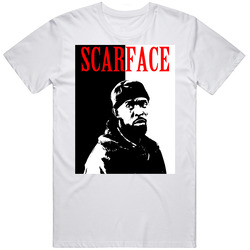 Omar Little The Wire Retro Graphic Unisex Cotton White Classic T Shirt